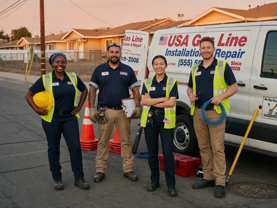 Gas Line Installation company in Southmont, NC